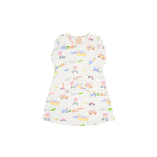 Load image into Gallery viewer, Polly Play Dress - Happy Travels - Long Sleeve
