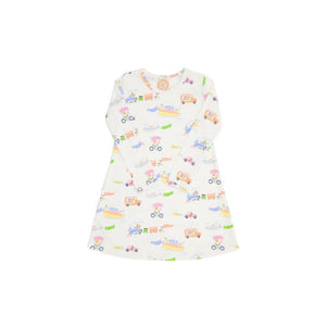 Polly Play Dress - Happy Travels - Long Sleeve