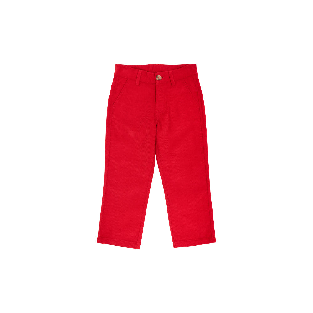 Prep School Pants - Richmond Red - Corduroy