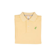 Load image into Gallery viewer, Prim &amp; Proper Polo - Bellport Butter Yellow w/ Grenada Green
