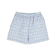 Load image into Gallery viewer, Shelton Shorts - Park City Periwinkle Chandler Check - Broadcloth
