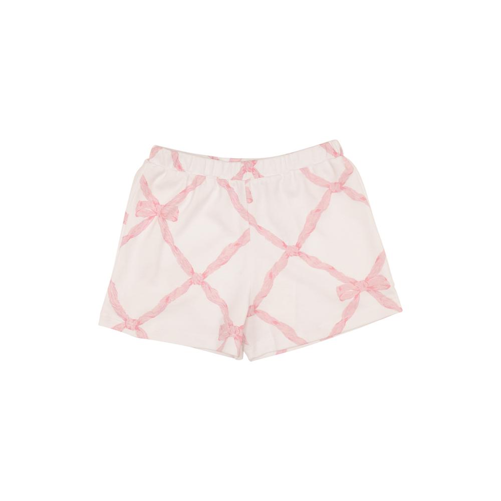 Shipley Shorts - Pink Belle Meade Bow