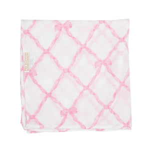 Silent Night Swaddle Blanket - Pink Belle Meade Bow