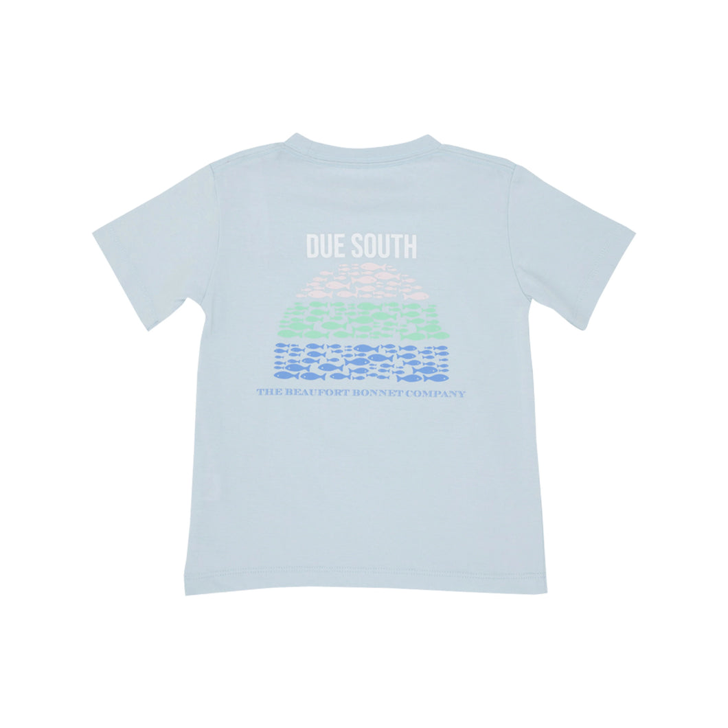 Sir Proper T-Shirt - Buckhead Blue & Nantucket Navy -  Due South