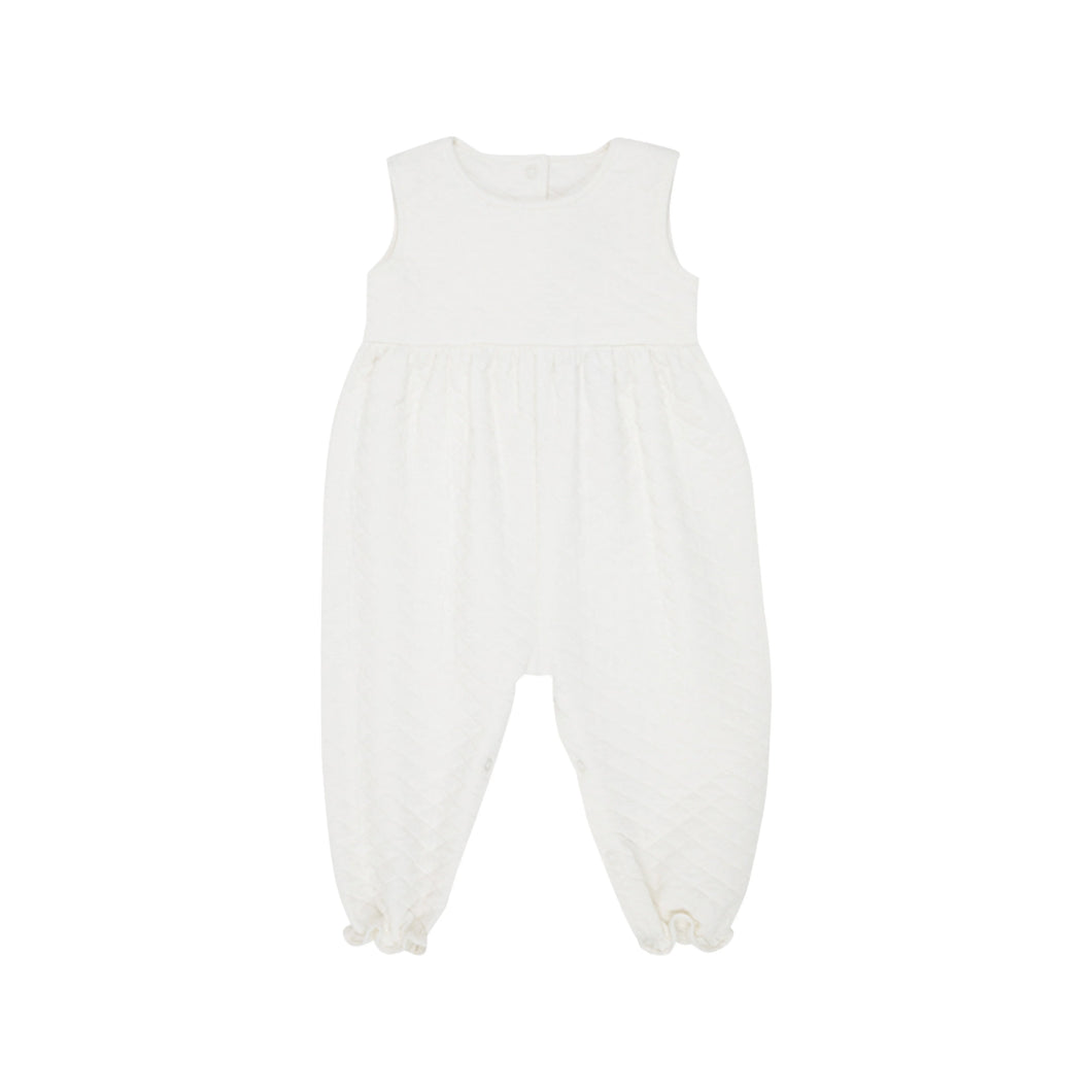 Rebecca Romper - Palmetto Pearl - Sleeveless - Quilted