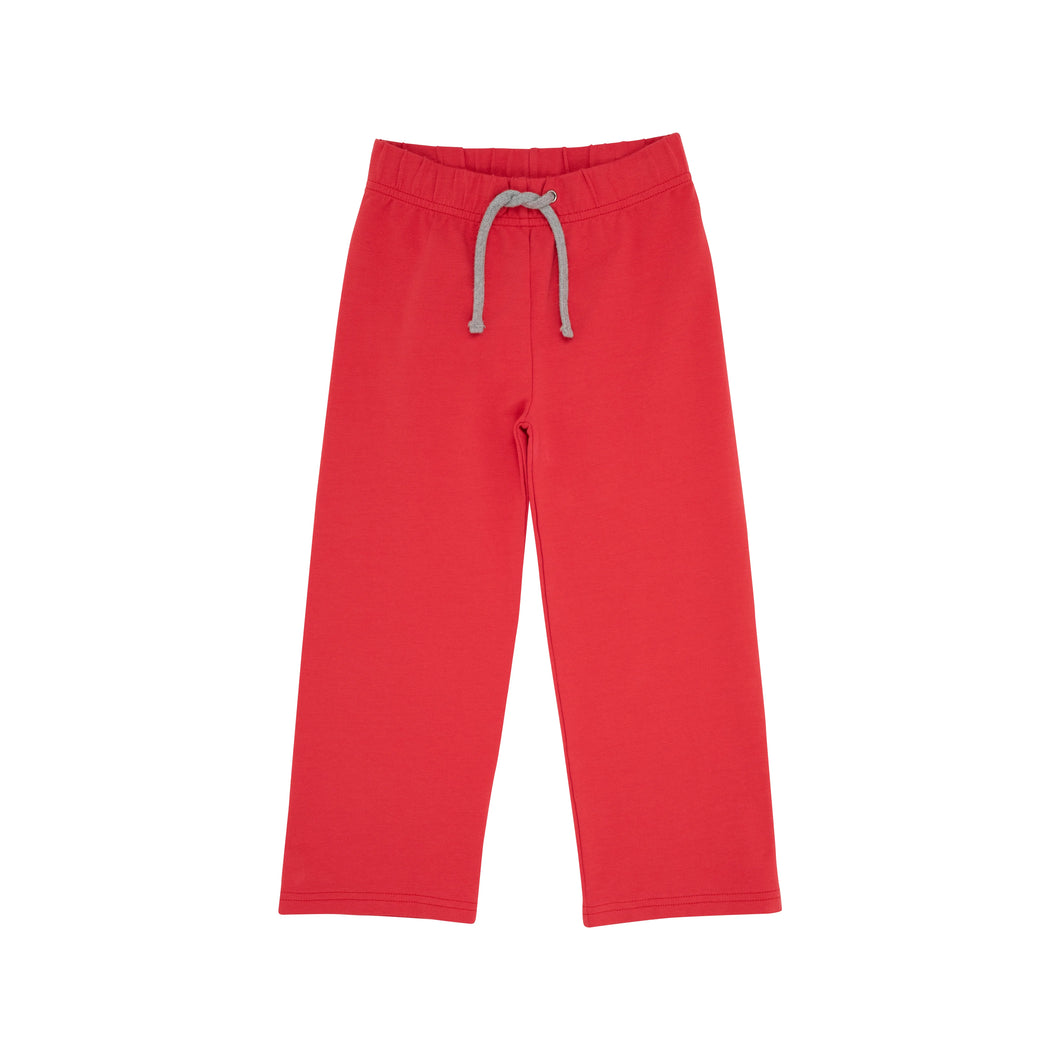 Sunday Style Sweatpant - Richmond Red w/ Grantley Gray