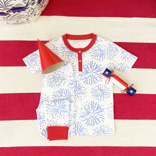 Load image into Gallery viewer, Sutton&#39;s Short Sleeve Set - Boom Sizzle Pop w/ Richmond Red (Unisex)
