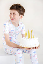 Load image into Gallery viewer, Sutton&#39;s Short Sleeve Set - Icing on the Cake w/ Buckhead Blue
