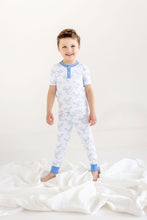 Load image into Gallery viewer, Sutton&#39;s Short Sleeve Set - Whale Whale Look at You w/ Barbados Blue
