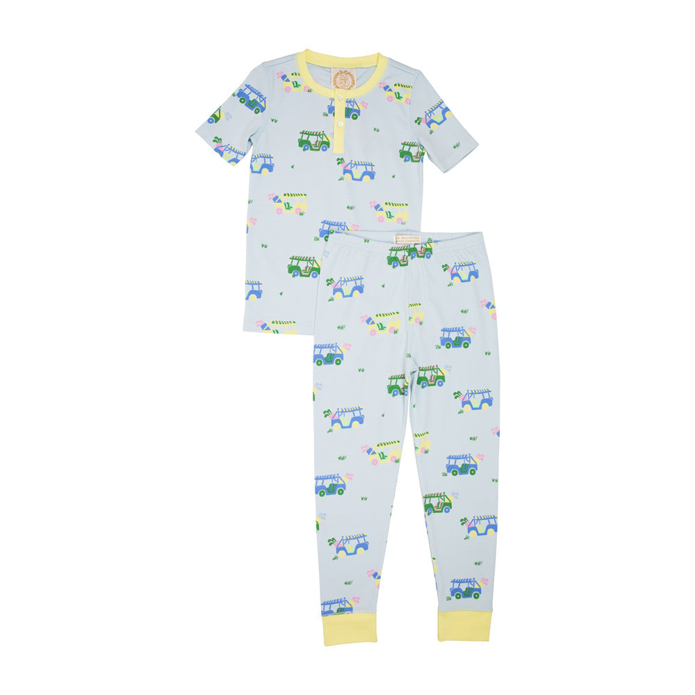 Sutton's Short Sleeve Set - Bay Hill Buggy w/ Lake Worth Yellow