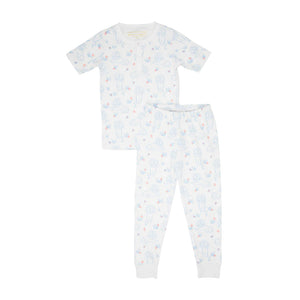 Sutton's Short Sleeve Set - Just Lion Around w/ Worth Ave White