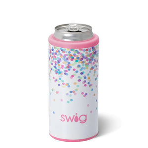 Swig Skinny Can Cooler w/ Flip & Sip Lid - 12oz. - Various Colors