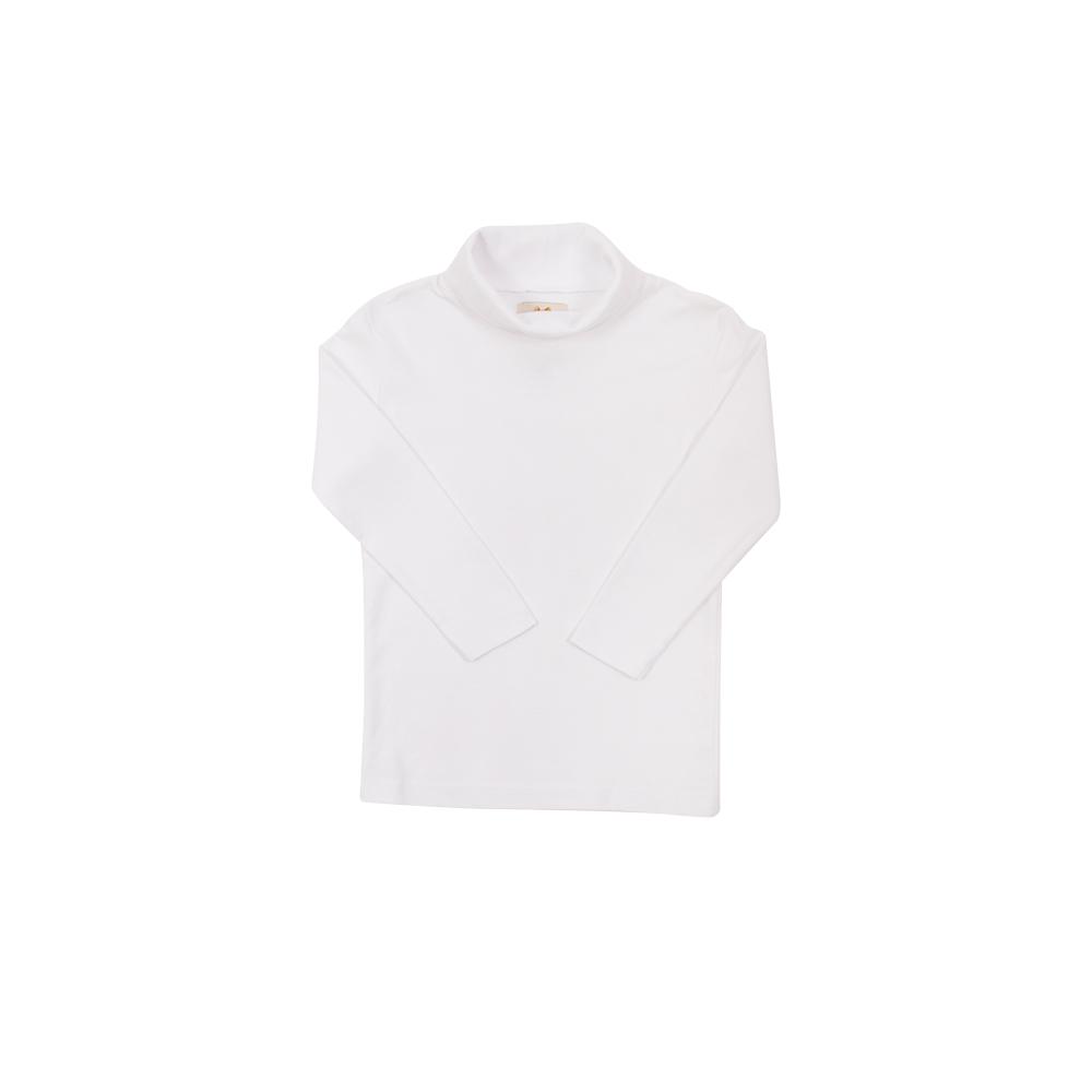 Tatum's Turtleneck Shirt - Worth Ave White