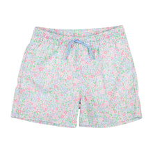 Load image into Gallery viewer, Tortola Swim Trunks - Mountain Brook Mini Floral w/ Beale Street Blue
