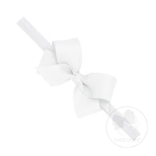 Load image into Gallery viewer, Wee Ones Bow on Headband - Mini - Pink or White
