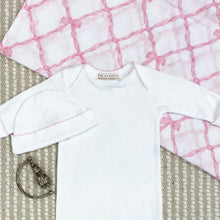 Load image into Gallery viewer, Silent Night Swaddle Blanket - Pink Belle Meade Bow
