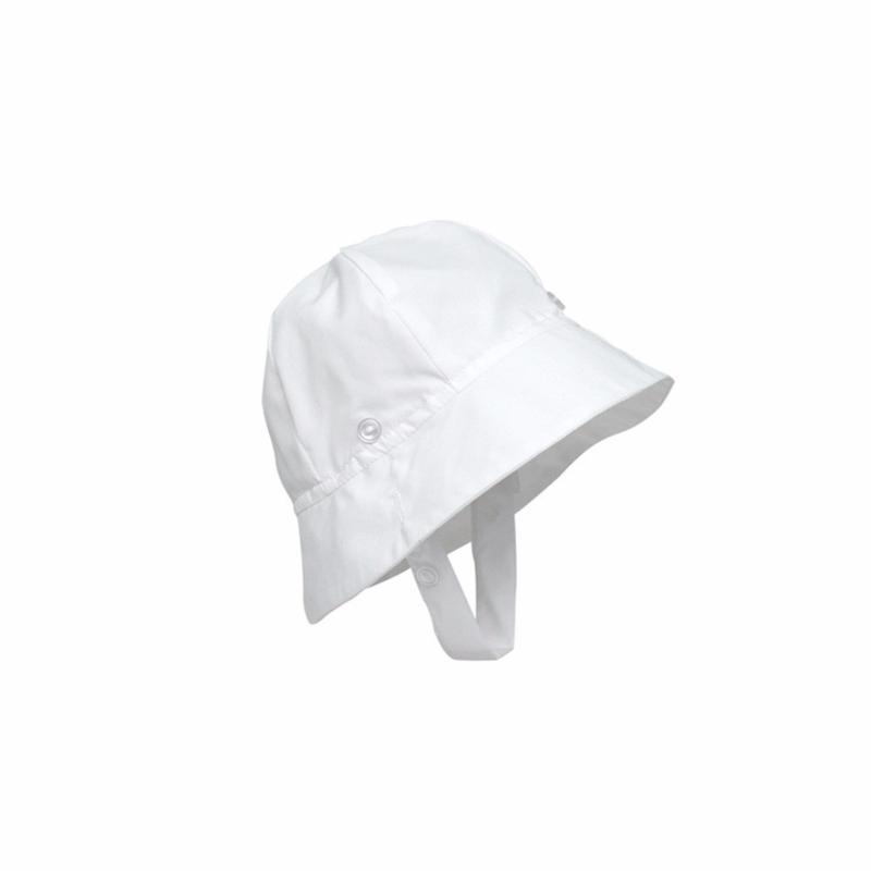 Beaufort Bucket Hat - Worth Ave White - Broadcloth