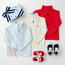 Load image into Gallery viewer, Hayword Half-Zip - Saratoga Stone w/ Barbados Blue
