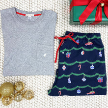 Load image into Gallery viewer, Men&#39;s Sunday Style Sweatpant - Deck the Halls w/ Richmond Red
