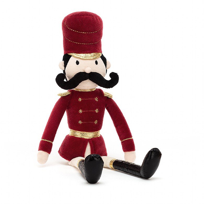 Stuffed store nutcracker doll