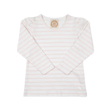 Load image into Gallery viewer, Penny&#39;s Play Shirt - Palm Beach Pink Stripe - Long Sleeve - Pima
